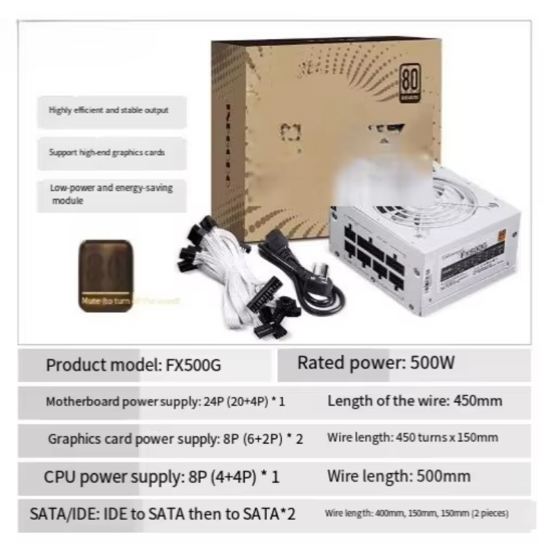 850W Sfx Power Supply 80 Plus Gold - มีสินค้าในสต็อก พาวเวอร์ซัพพลาย SFX 750W/850W 80 Plus